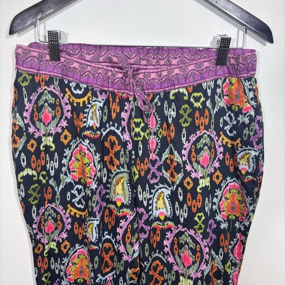 Sundance Leia Pants NEW Size Small Indigo Ikat - Picture 3 of 15